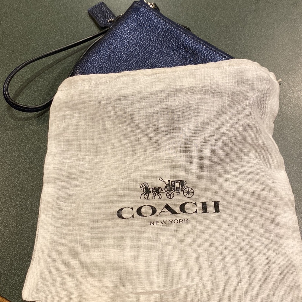 COACH dust bag for wallet/wristlet/card case etc